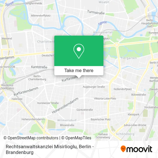 Rechtsanwaltskanzlei Misirlioglu map