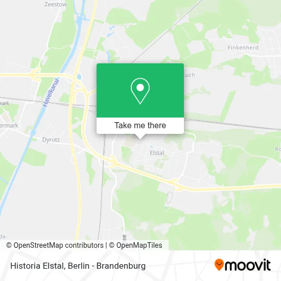 Historia Elstal map