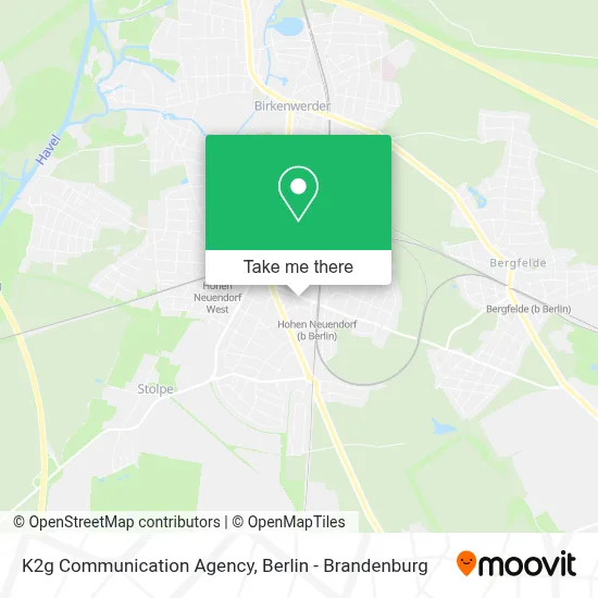 K2g Communication Agency map