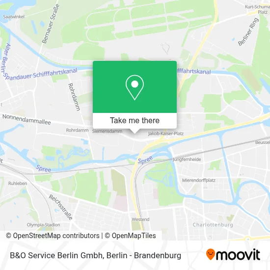 B&O Service Berlin Gmbh map