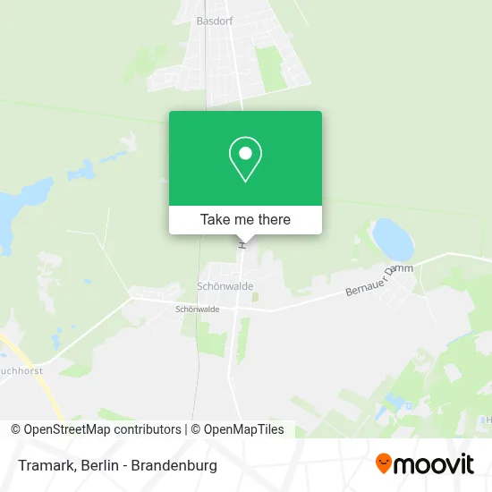 Tramark map