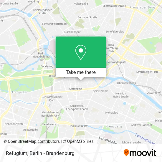 Refugium map