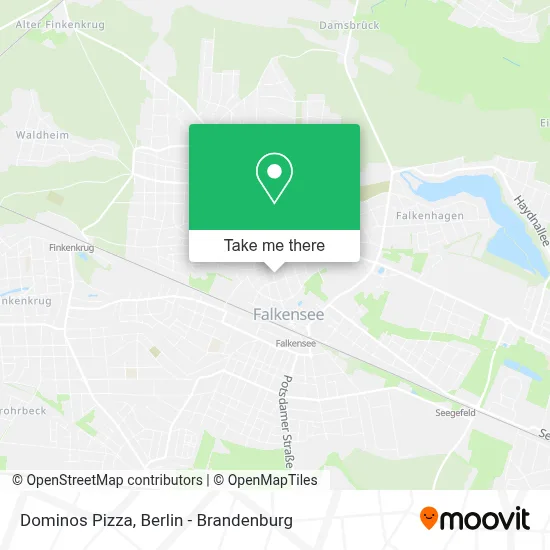 Dominos Pizza map