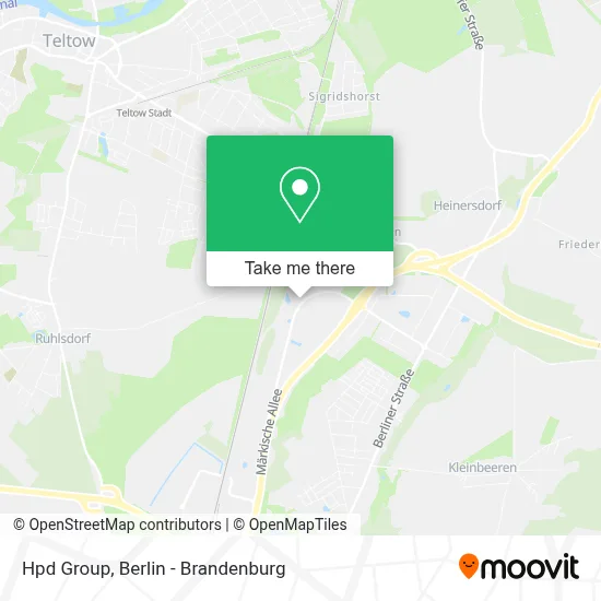 Hpd Group map