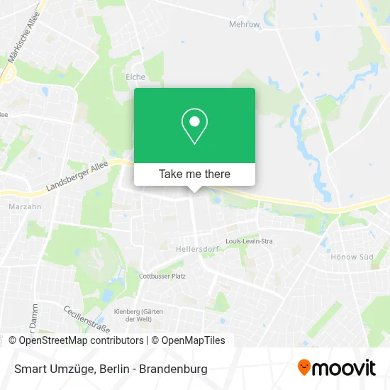 Smart Umzüge map
