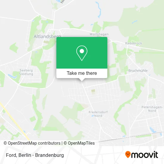 Ford map