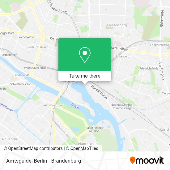 Amtsguide map