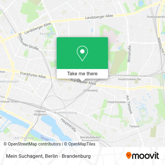 Mein Suchagent map