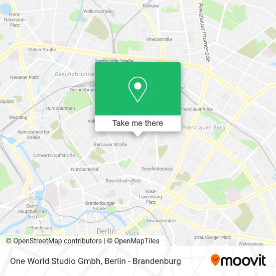 One World Studio Gmbh map