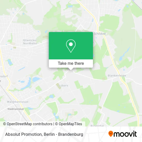 Absolut Promotion map