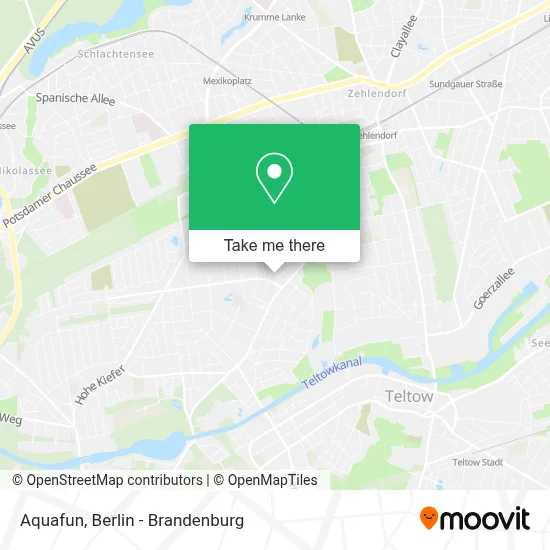 Aquafun map