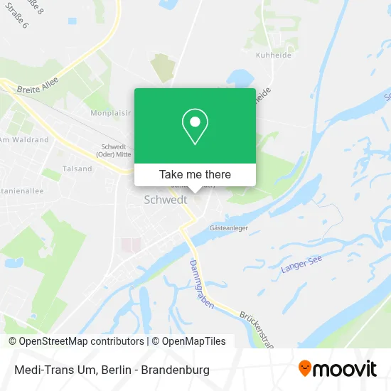 Medi-Trans Um map