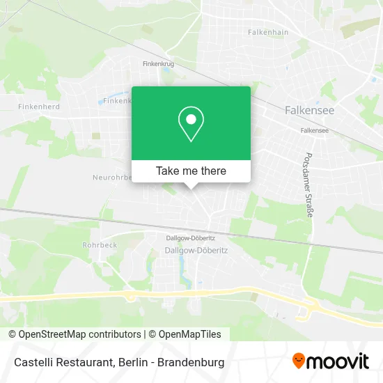 Ristorante Castelli map