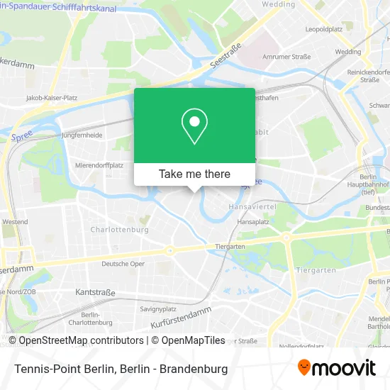 Tennis-Point Berlin map