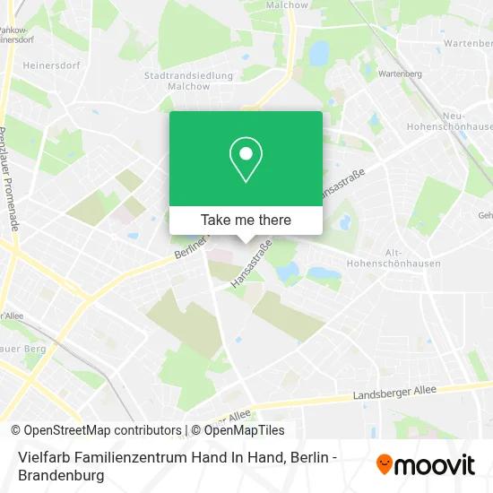 Vielfarb Familienzentrum Hand In Hand map