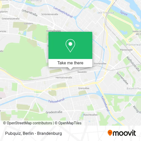 Pubquiz map