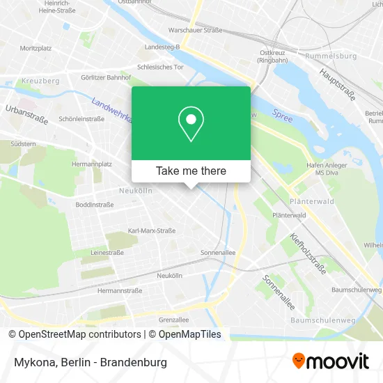 Mykona map