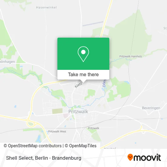 Shell Select map