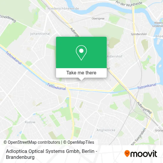 Adloptica Optical Systems Gmbh map