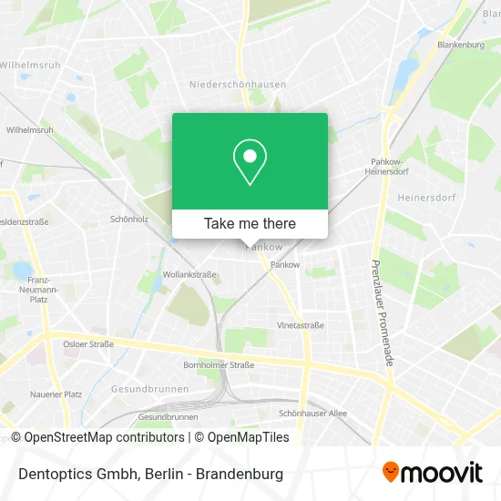 Dentoptics Gmbh map