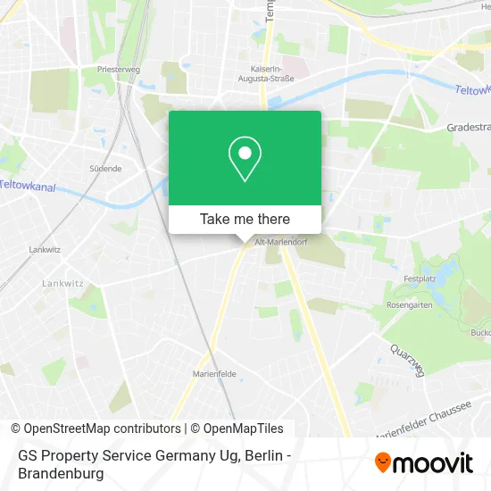 GS Property Service Germany Ug map
