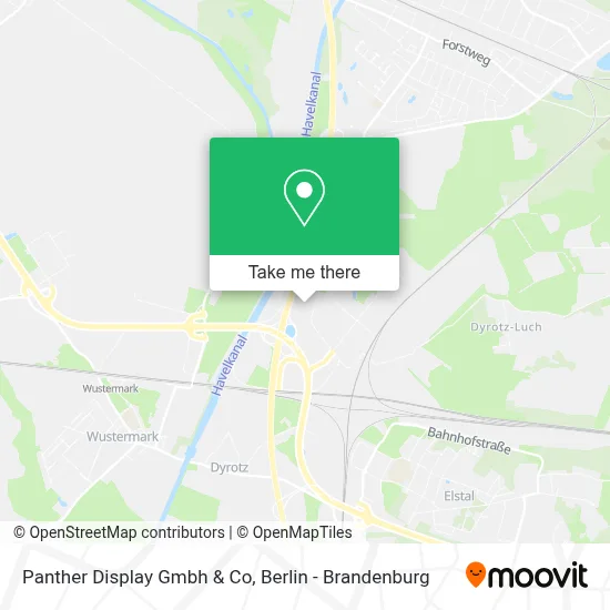 Panther Display Gmbh & Co map