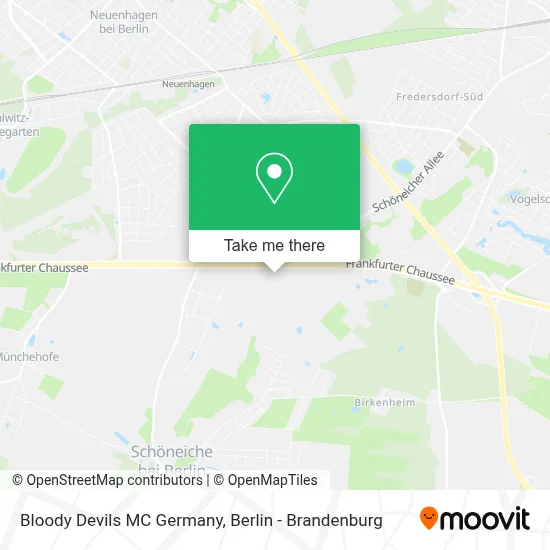Bloody Devils MC Germany map