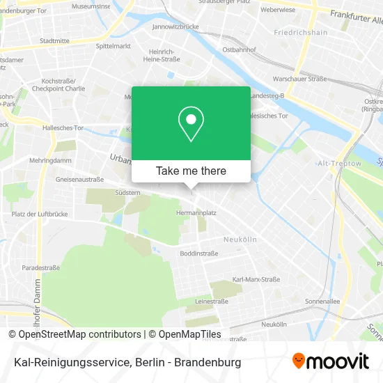 Kal-Reinigungsservice map