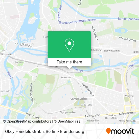 Okey Handels Gmbh map