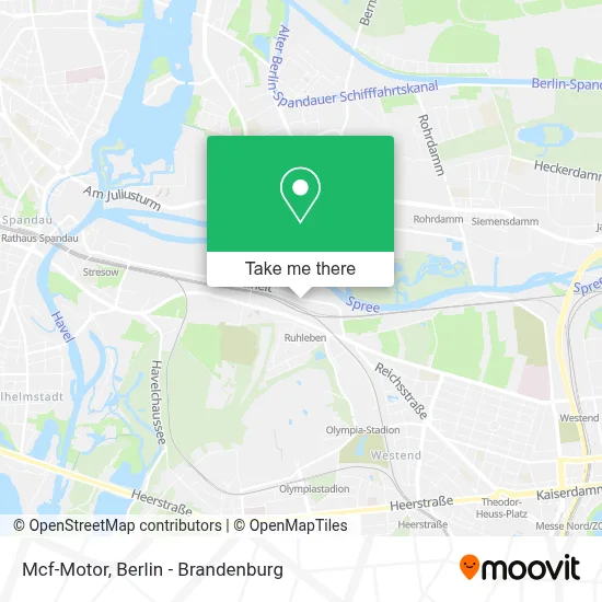 Mcf-Motor map