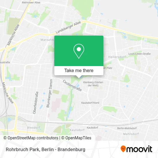 Rohrbruch Park map