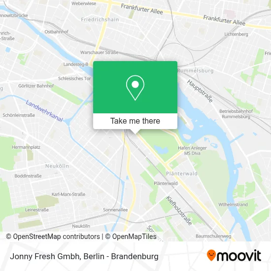 Jonny Fresh Gmbh map