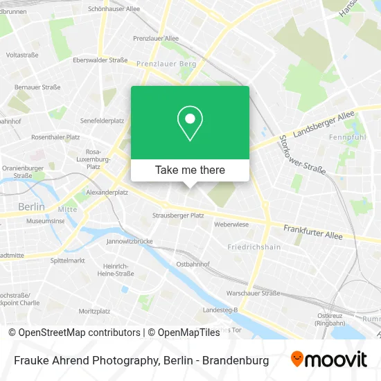 Frauke Ahrend Photography map