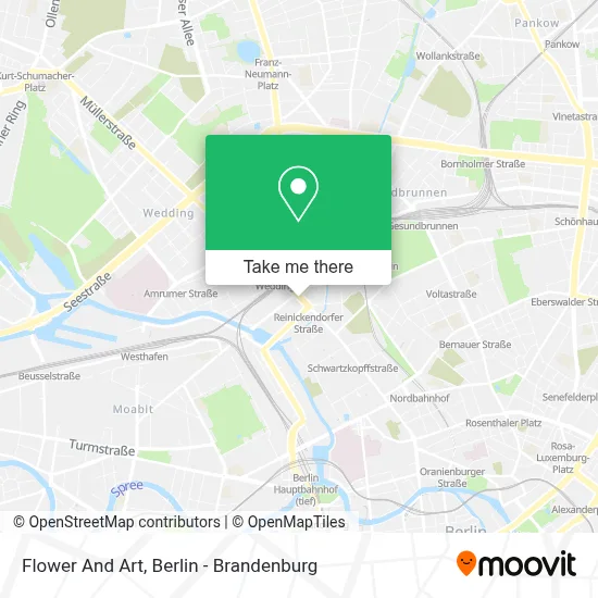 Flower And Art map