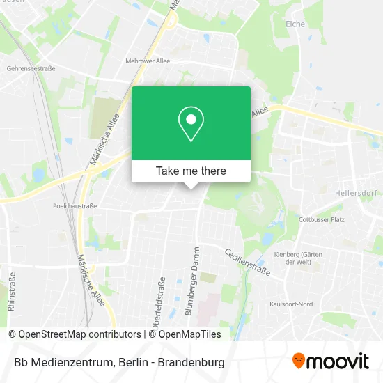 Bb Medienzentrum map