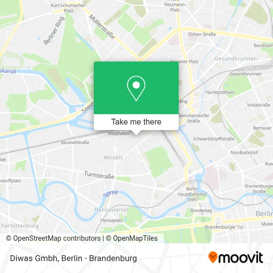 Diwas Gmbh map