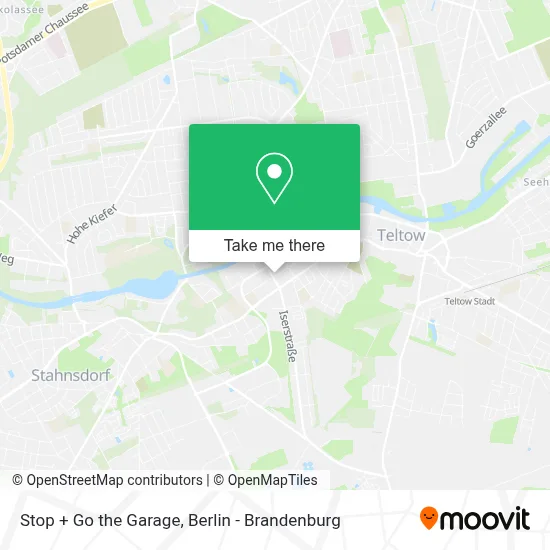 Stop + Go the Garage map