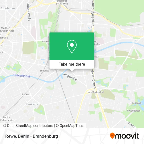 Rewe map