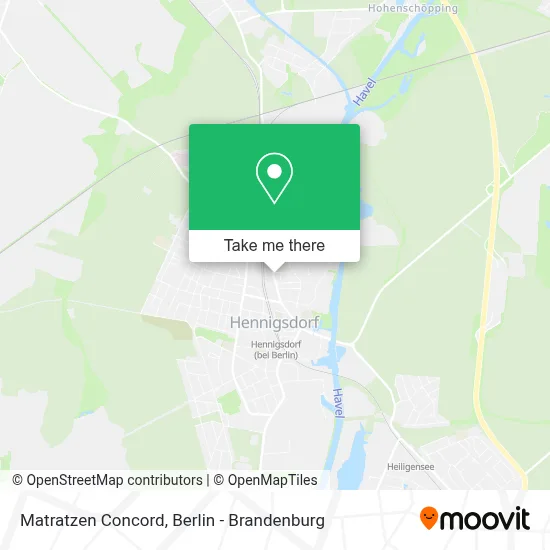 Matratzen Concord map