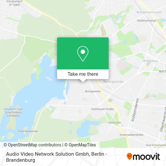Audio Video Network Solution Gmbh map
