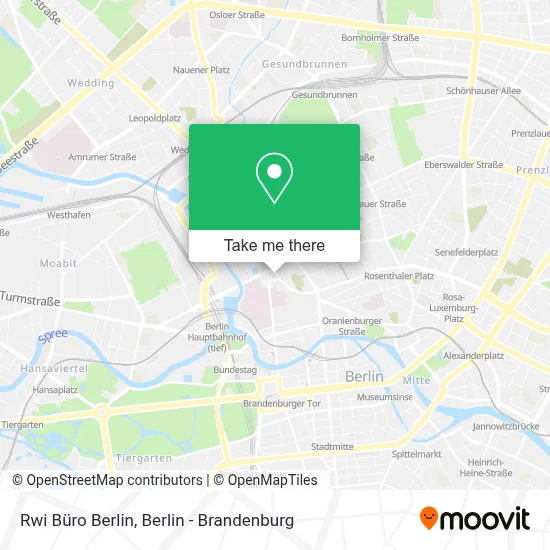 Rwi Büro Berlin map