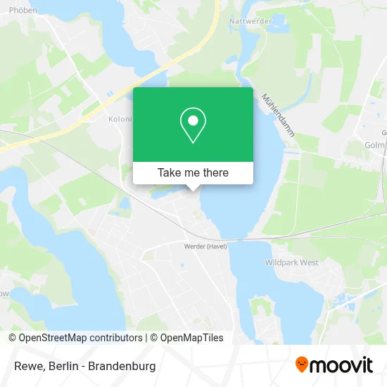 Rewe map