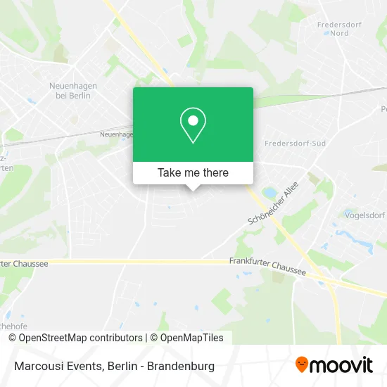 Marcousi Events map