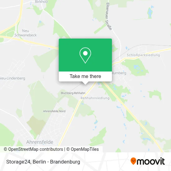 Storage24 map