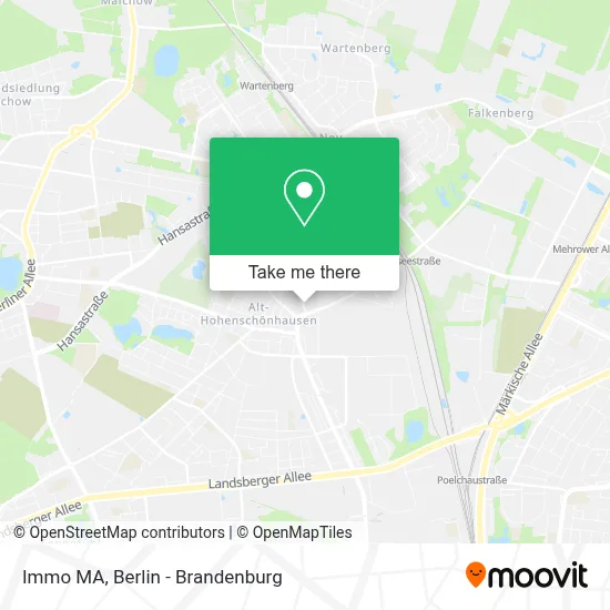 Immo MA map