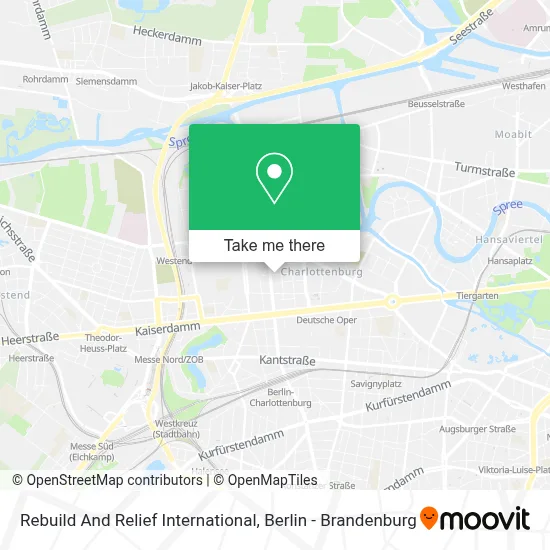 Rebuild And Relief International map