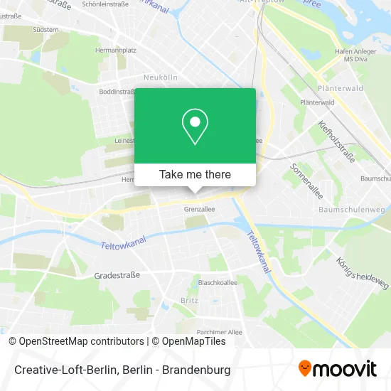 Creative-Loft-Berlin map