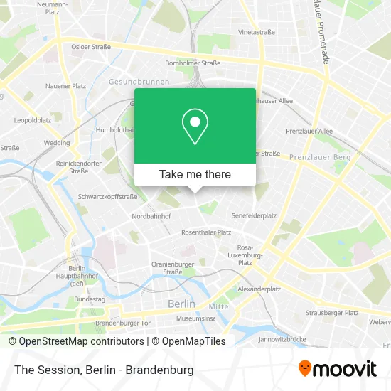 The Session map