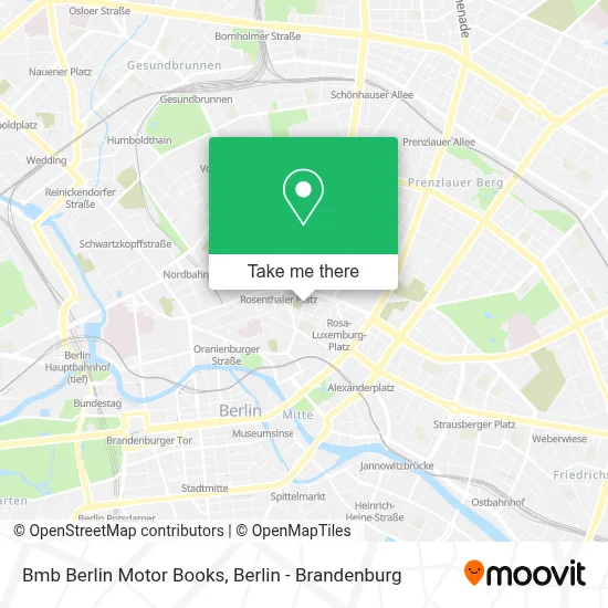 Bmb Berlin Motor Books map