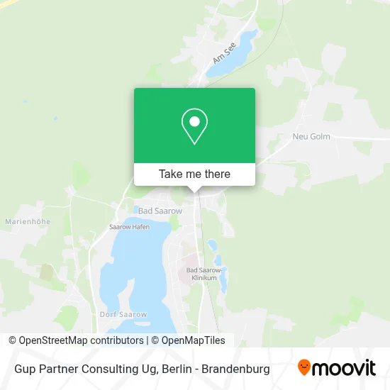 Gup Partner Consulting Ug map